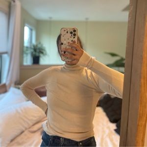 Zara Beige Turtleneck
